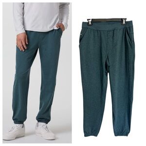 Vuori Coronado Sweatpant Deep Sea Heather jogger soft lounge wear sz M
